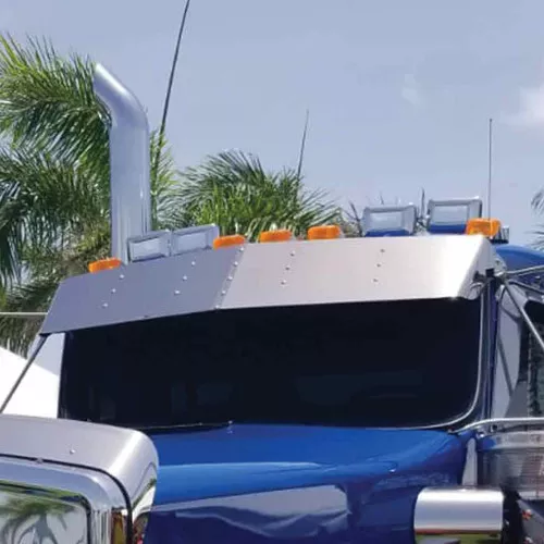 TRUX TSUN-K5 KW. 14" CURVED GLASS SUNVISOR - BLANK