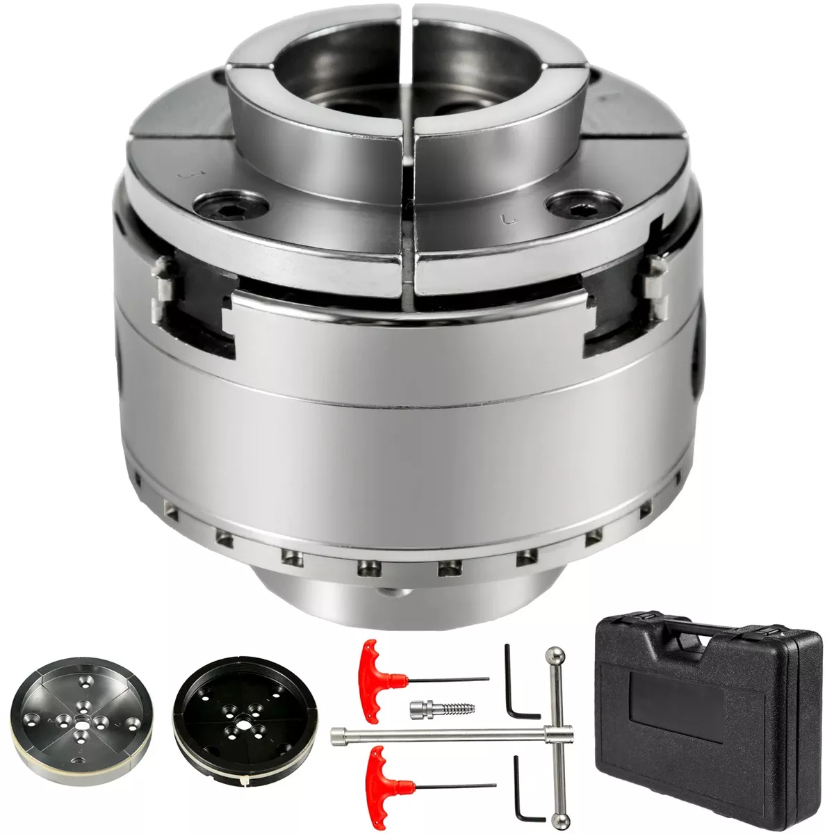 VEVOR 4Inch Self-Centering 4-Jaw Lathe Chuck Set 100mm