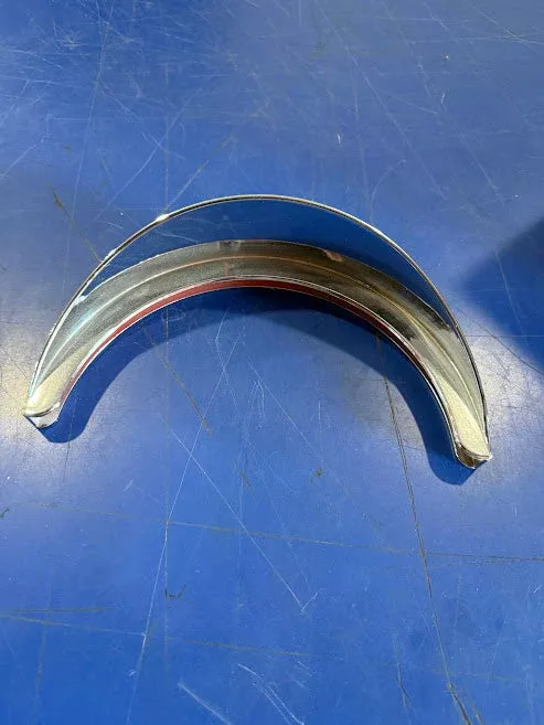 VISOR CHROME FOR MIRROR 8" AUXILIARY CONVEX