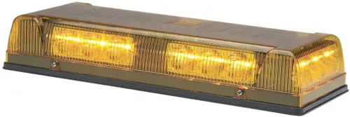Whelen R1LPPA Amber Mini Lightbar Permanent Mount