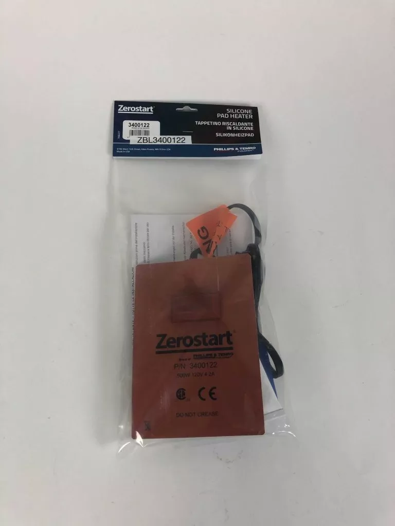 Zerostart Adhesive Scilicone Oil Pan Heater- 5”x7”